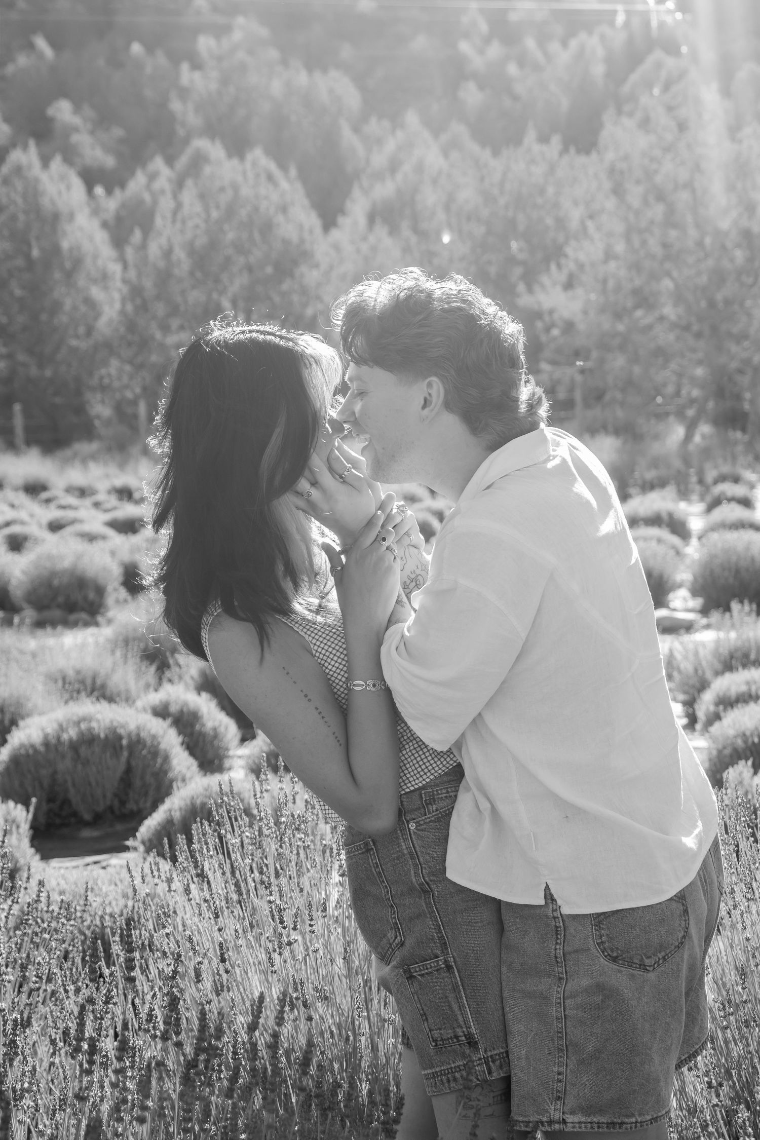 Red rock couples portrait